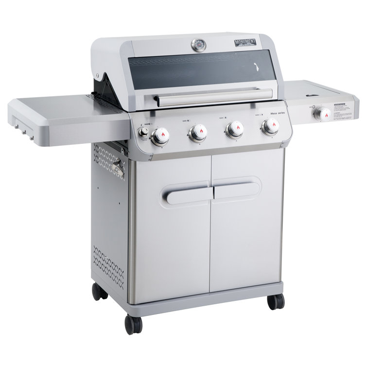Monument Grills Mesa 405k 4Burner Liquid Propane 52000 BTU Gas Grill